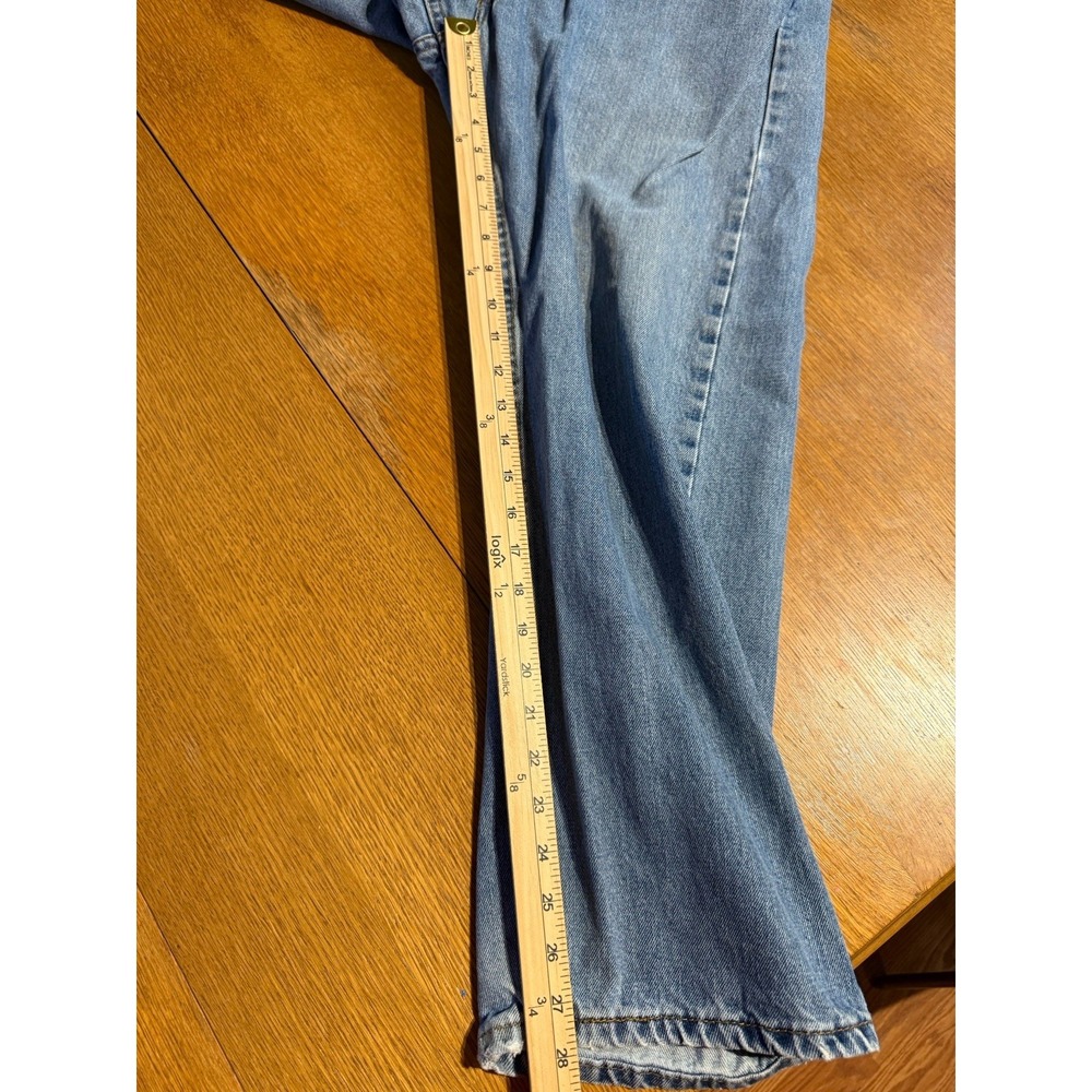 Levi's 505 Jeans Mens 40x29 Blue Denim Straight Regular‎ Grunge Retro American - Picture 3 of 12